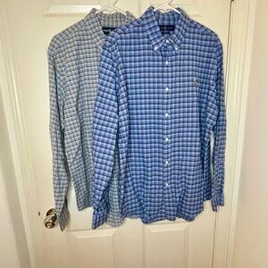 Bundle of Ralph Lauren casual long sleeve button down shirts XL